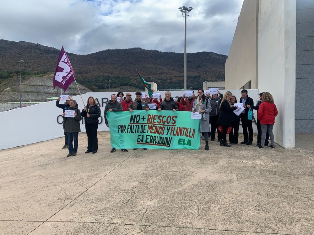 ELA denuncia falta de personal y medidas de seguridad