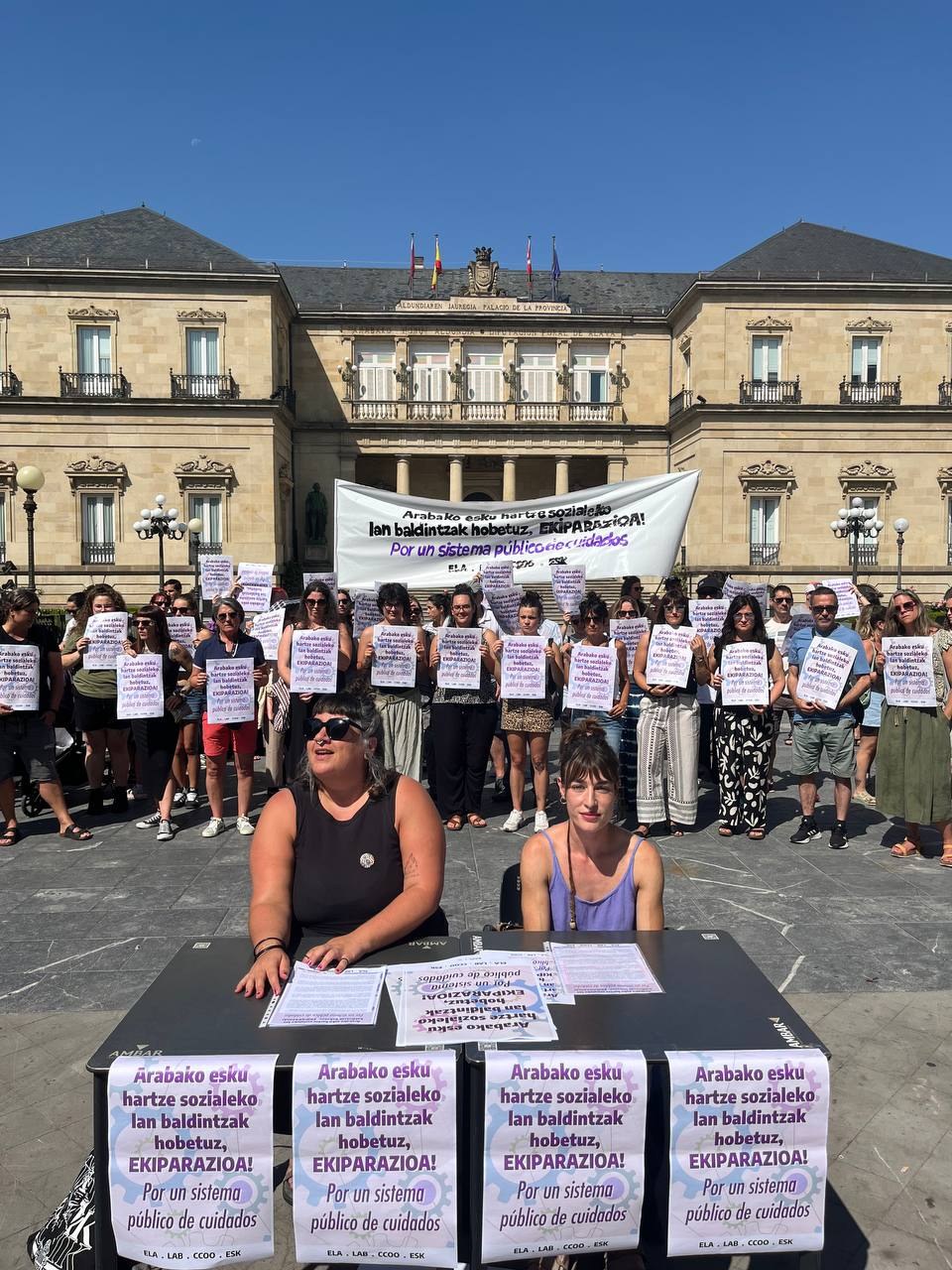 ELA, LAB, CCOO y ESK no descartan ir a la huelga si no hay negociación