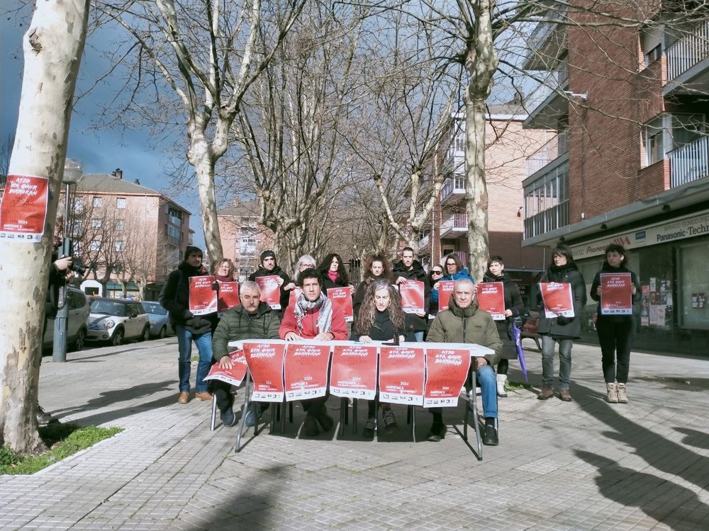 La lucha por un futuro más justo para todas las personas, mensaje central en el aniversario de la masacre de Gasteiz