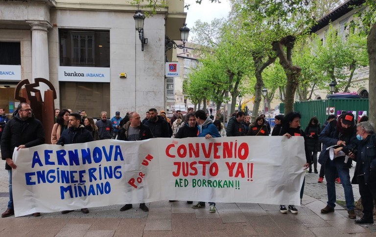 Firmado el primer convenio de empresa en Aernnova Engineering