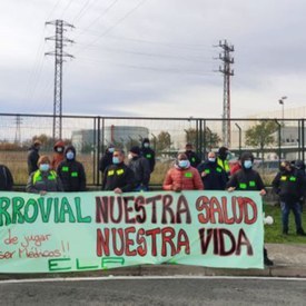 La plantilla de Ferrovial, en Araia, llega a un acuerdo, tras 37 días de huelga