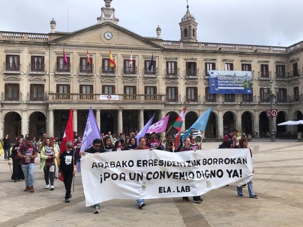Nueva jornada de huelga para reclamar el primer convenio provincial que garantice un modo de vida digno