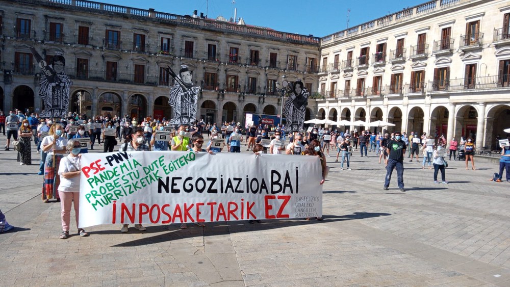 El Alcalde de Vitoria-Gasteiz decide derogar unilateralmente el convenio colectivo del Ayuntamiento suspendiendo las primas de jubilación voluntaria en plena crisis sanitaria