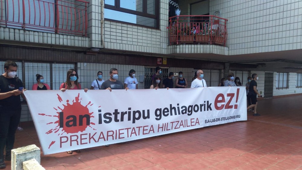 ELA, LAB, ESK, Steilas, EHNE e Hiru denuncian la alta siniestralidad que sufre el sector pesquero tras la muerte de un trabajador de un atunero de Bermeo