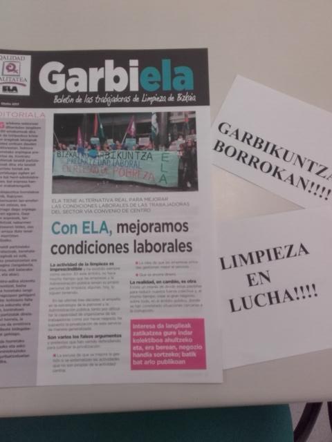 Sector de la Limpieza en Bizkaia: precario y con rostro de mujer