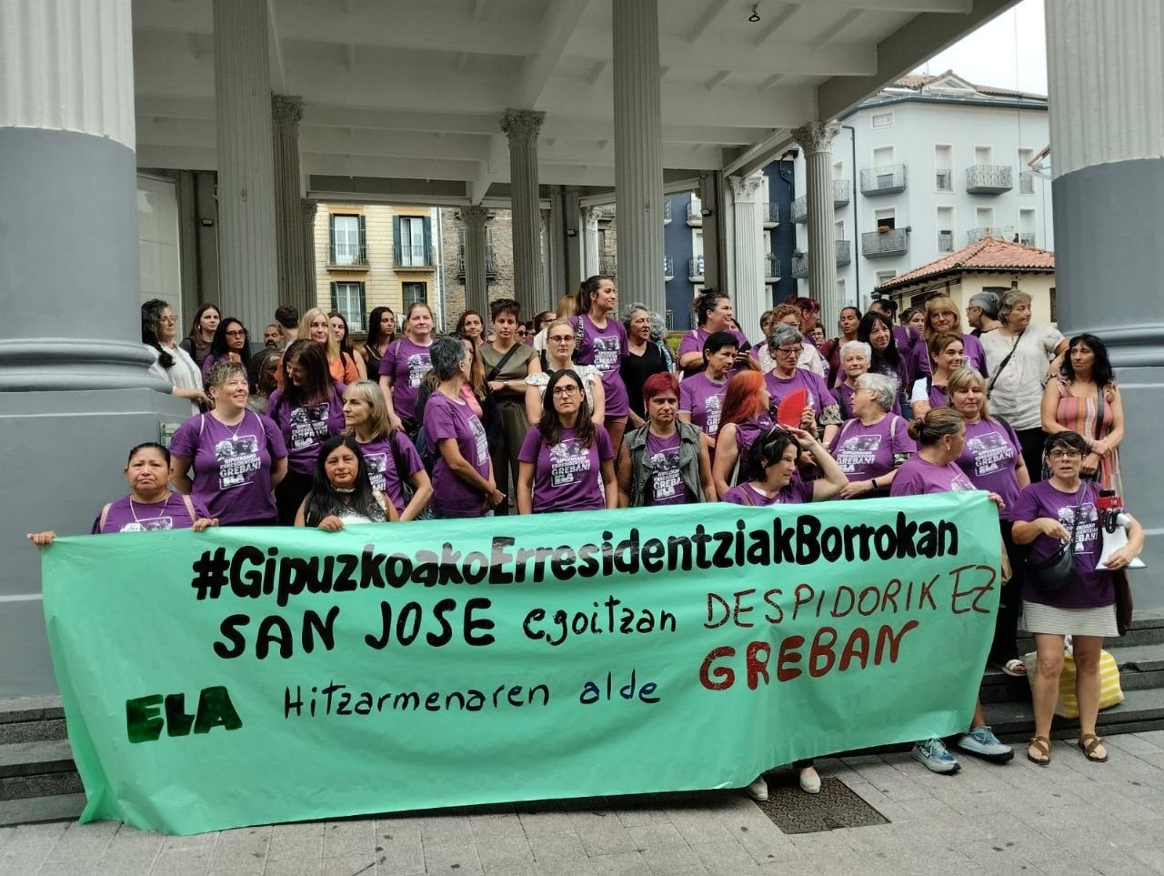 ELA exige a la Diputación Foral solución al conflicto y revertir despidos y recortes