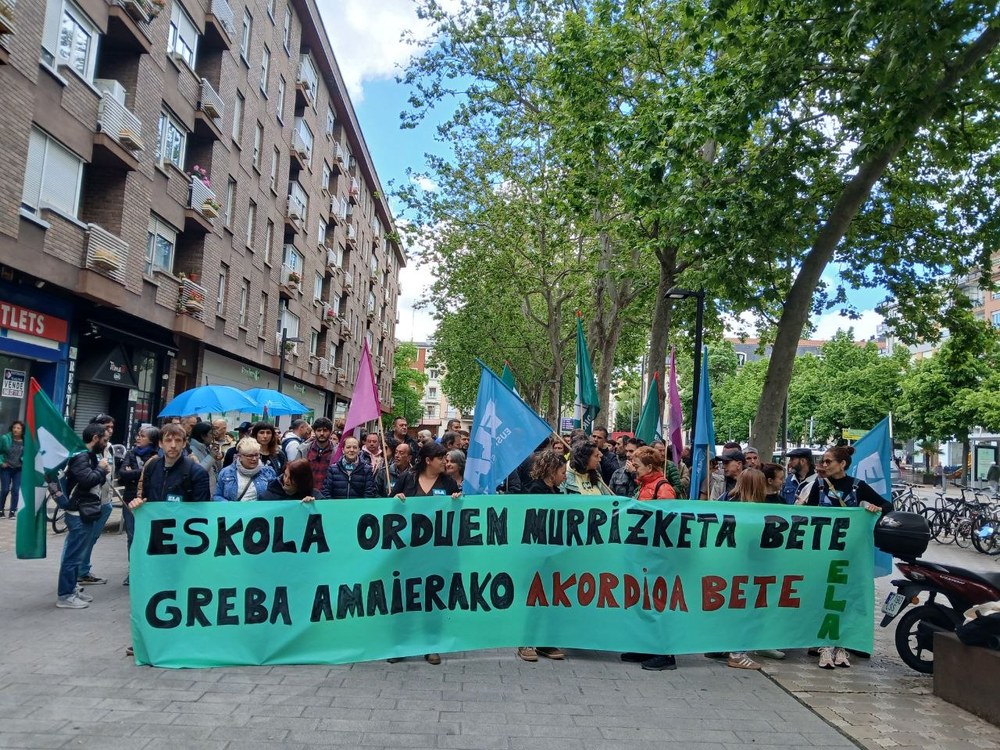 ELA intensifica la presión para que se aplique el convenio