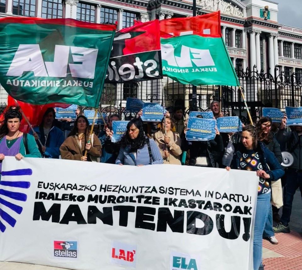 El profesorado se moviliza a favor de mantener los cursos de inmersión lingüística