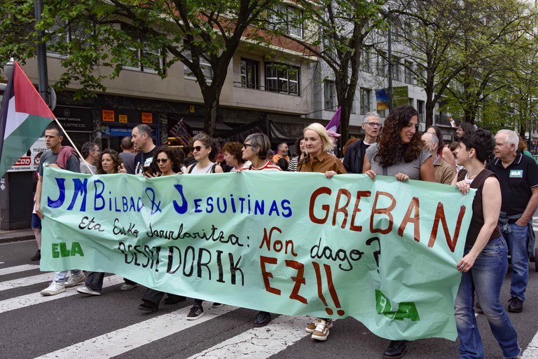 El Tribunal Superior de Justicia de la CAV ha declarado que el Gobierno Vasco impuso unos servicios mínimos excesivos