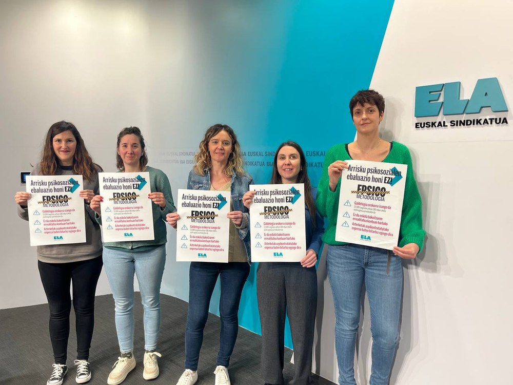 ELA denuncia que la evaluación de riesgos psicosociales en Educación es “meramente estética”