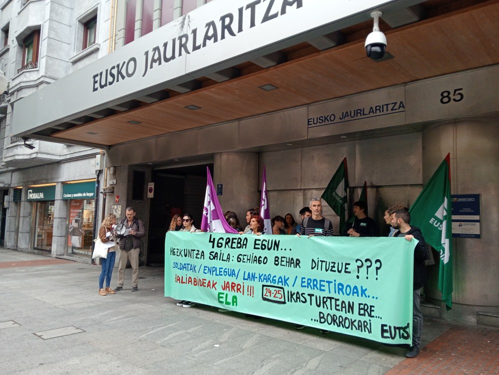 ELA reclama más recursos y la reducción de la temporalidad y las cargas de trabajo
