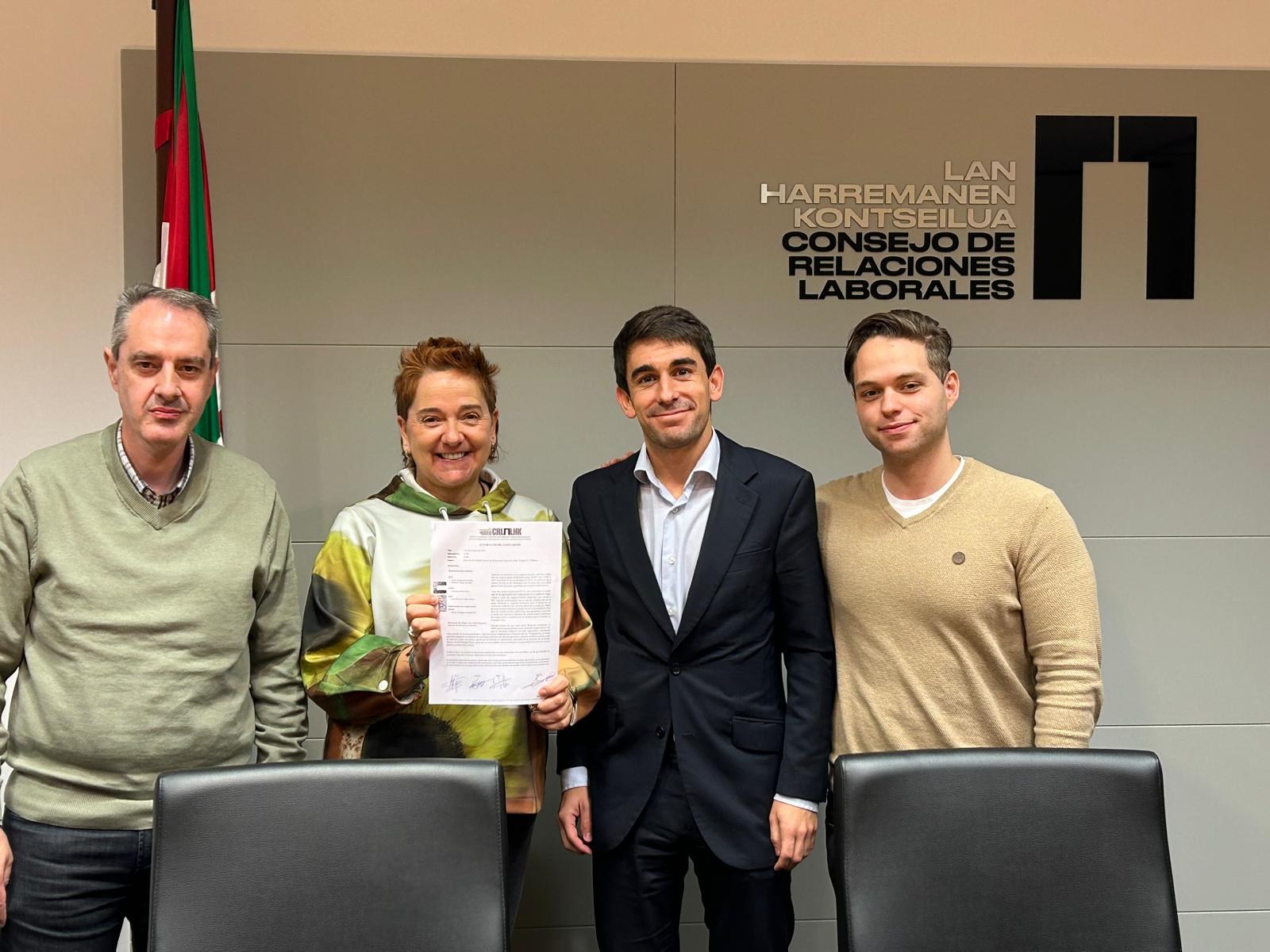 Firmado el texto del convenio del sector