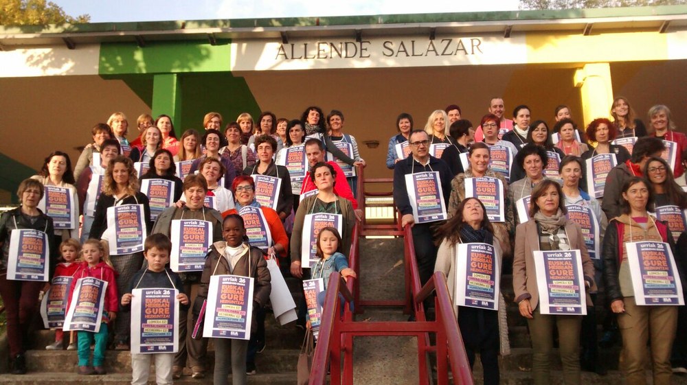 Jornada de paro y movilizaciones en la enseñanza de Euskal Herria