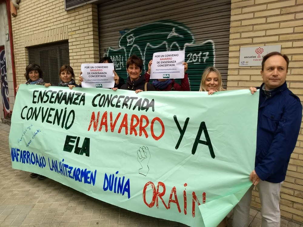 Por un Convenio Navarro de Enseñanza Concertada