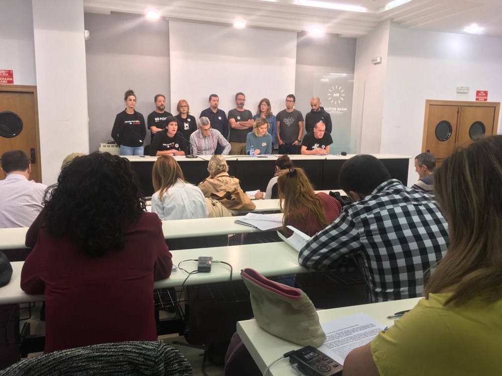 Un mes de huelga en la Enseñanza Concertada de la CAPV