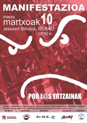 Manifestación 10 marzo
