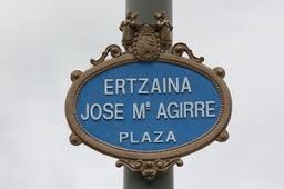 ELA Ertzaintza ante la convocatoria de acto en Plaza Txema Agirre