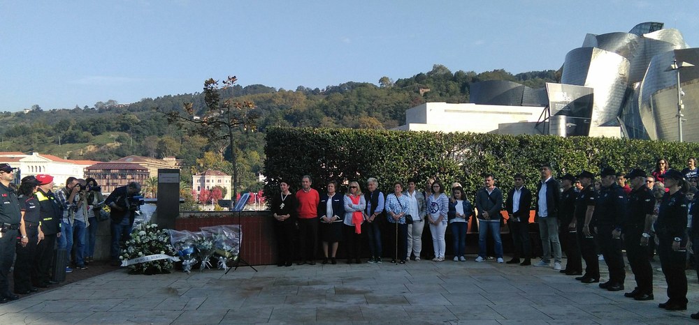 Homenaje a Txema Agirre en el 20 aniversario del atentado