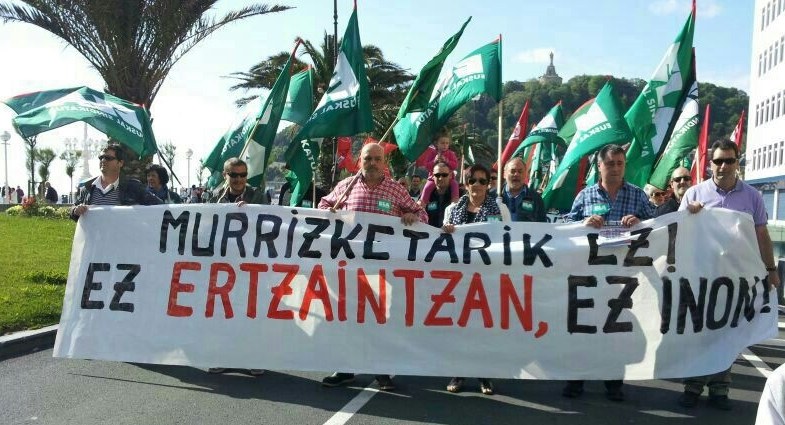 Murrizketarik ez! Ez ertzaintzan, ez inon!