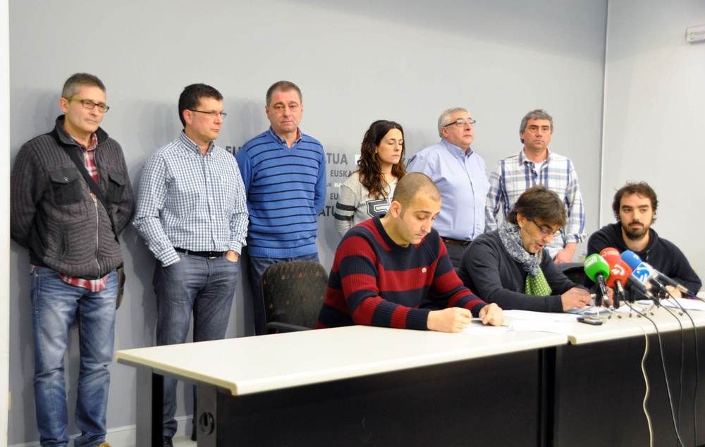 Rueda de prensa ELA-Ertzaintza