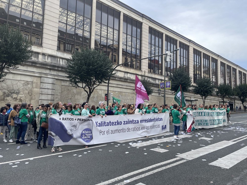 “El nuevo modelo de residencias que propugna  Rementeria es solo propaganda”