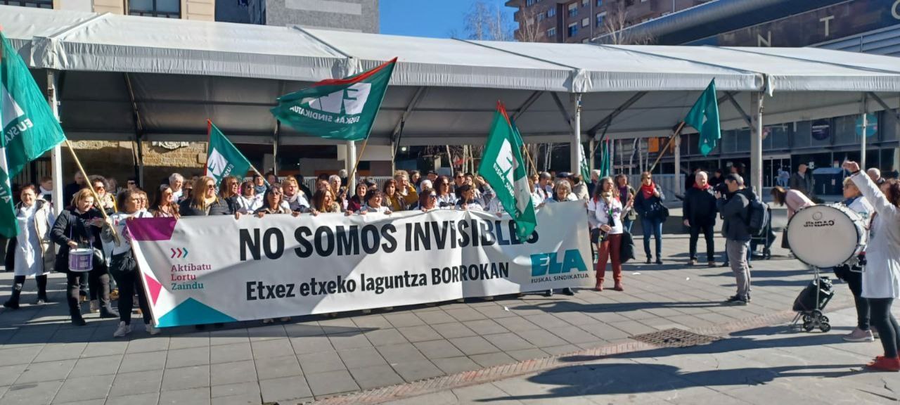 Interpelan a patronales y ayuntamientos en el primer día de huelga