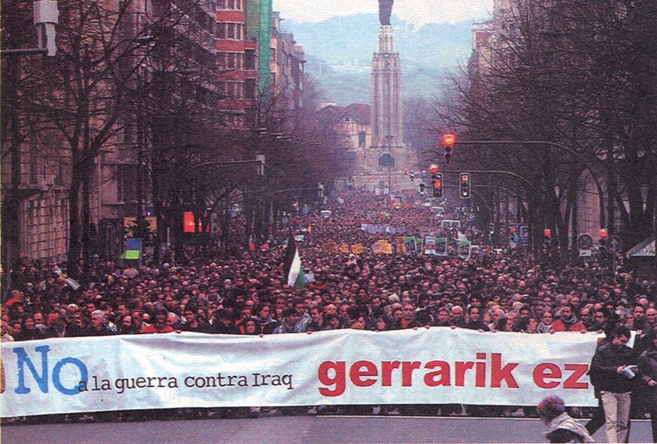 Cinco años después: No a la guerra, no a las ocupaciones.