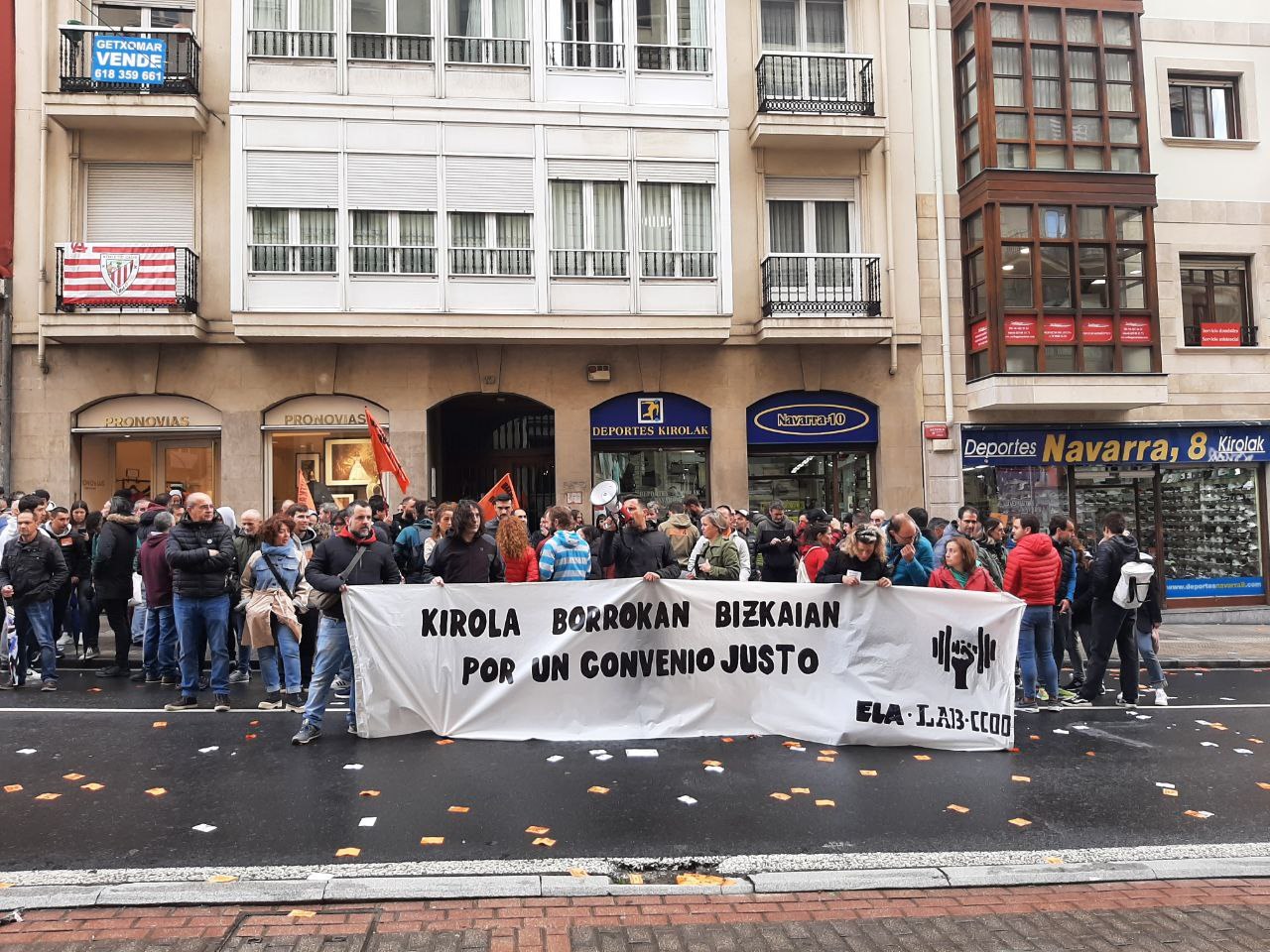 Continúan las jornadas de huelga por un convenio digno