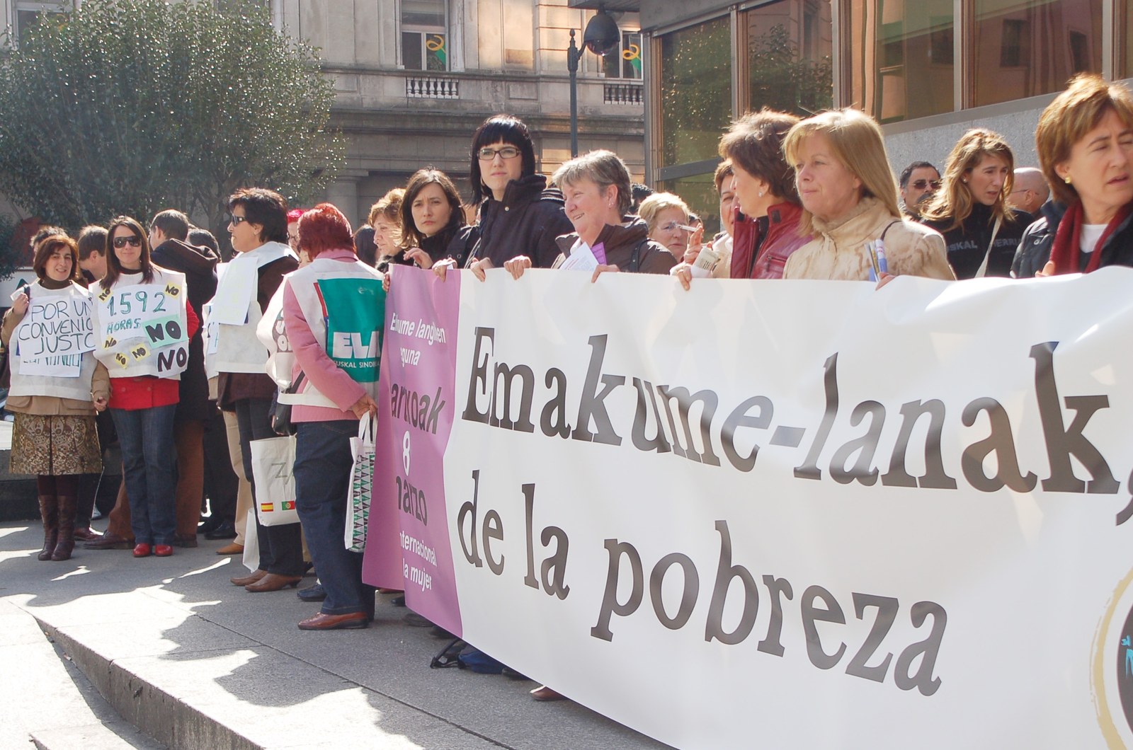 Concentraciones con motivo del Día de la Mujer