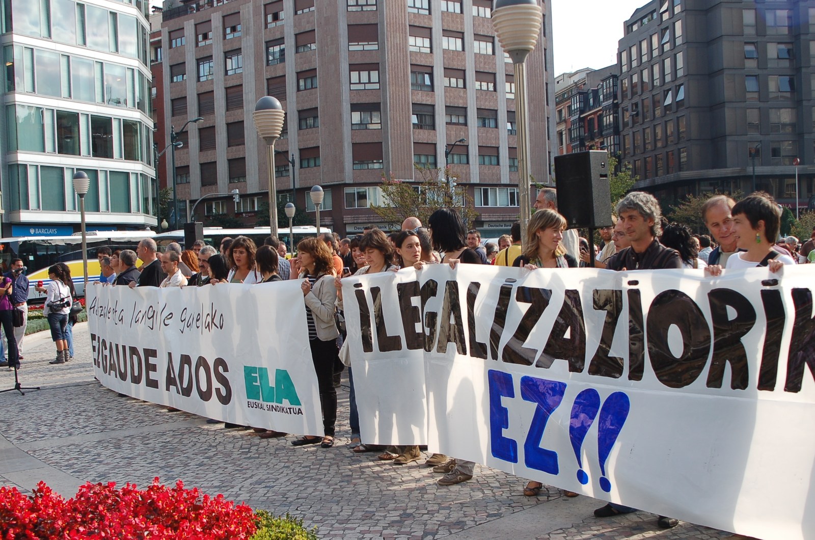 Contra las ilegalizaciones