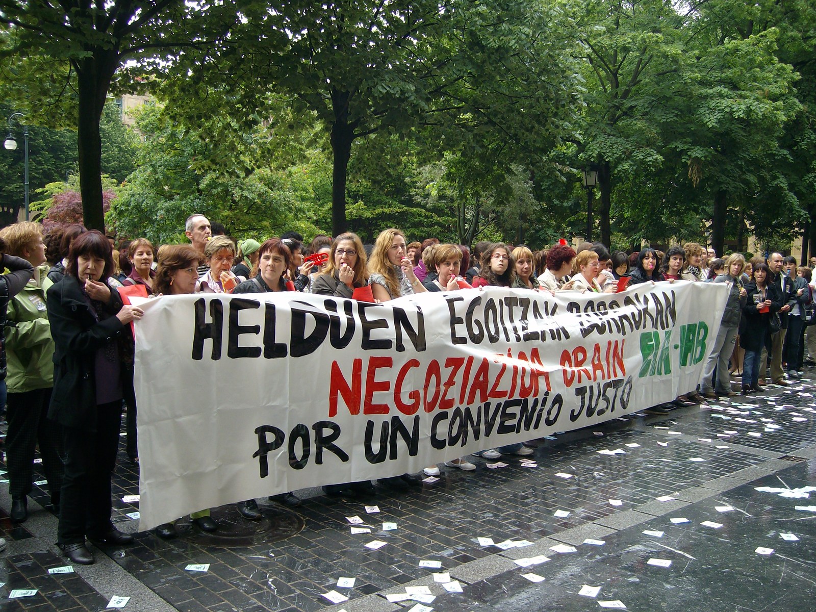 Cuatro jornadas de huelga en las Residencias de Gipuzkoa