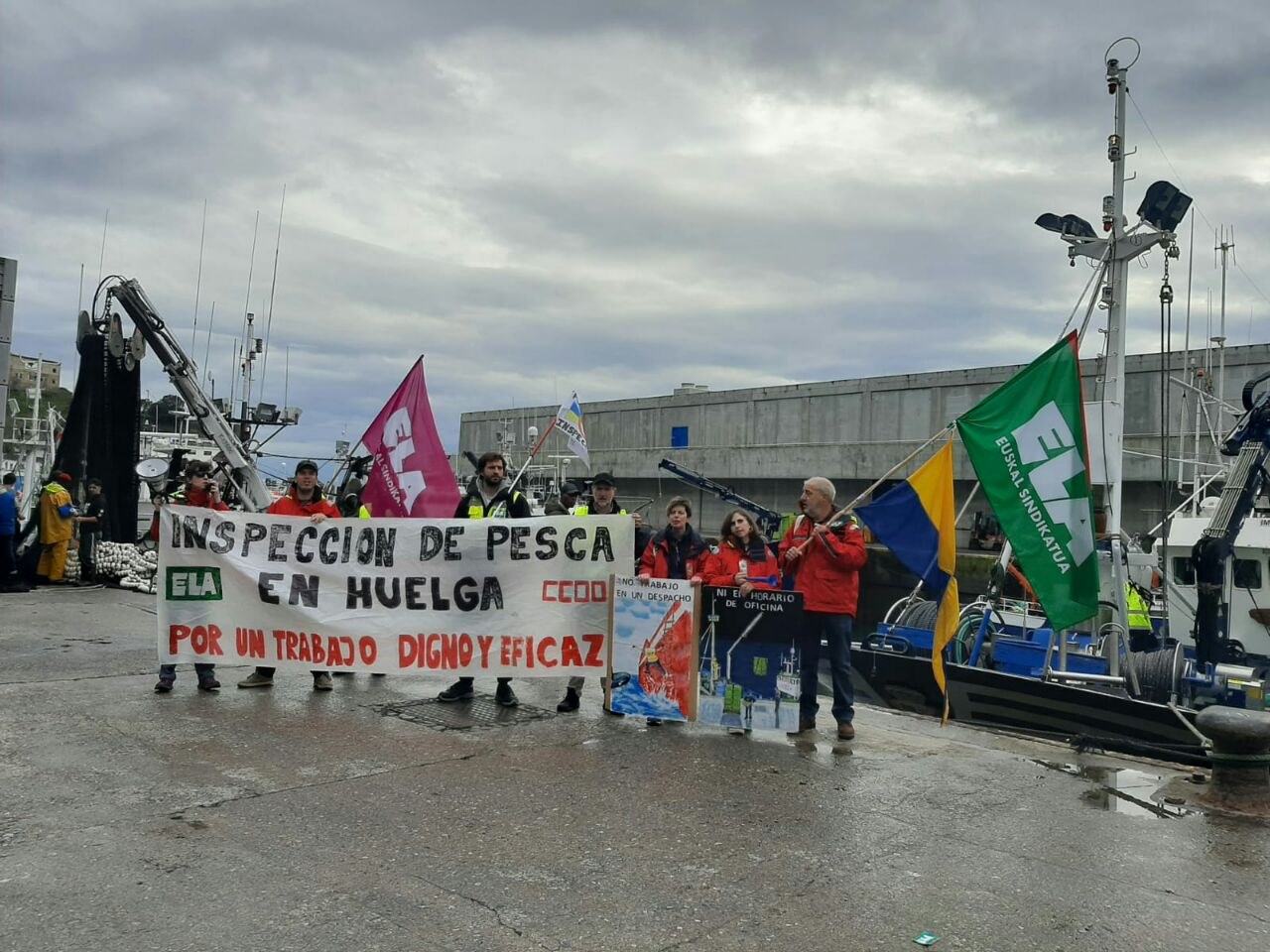 Denuncian que el puerto de Ondarroa carece de inspección Denuncian que el puerto de Ondarroa carece de inspección