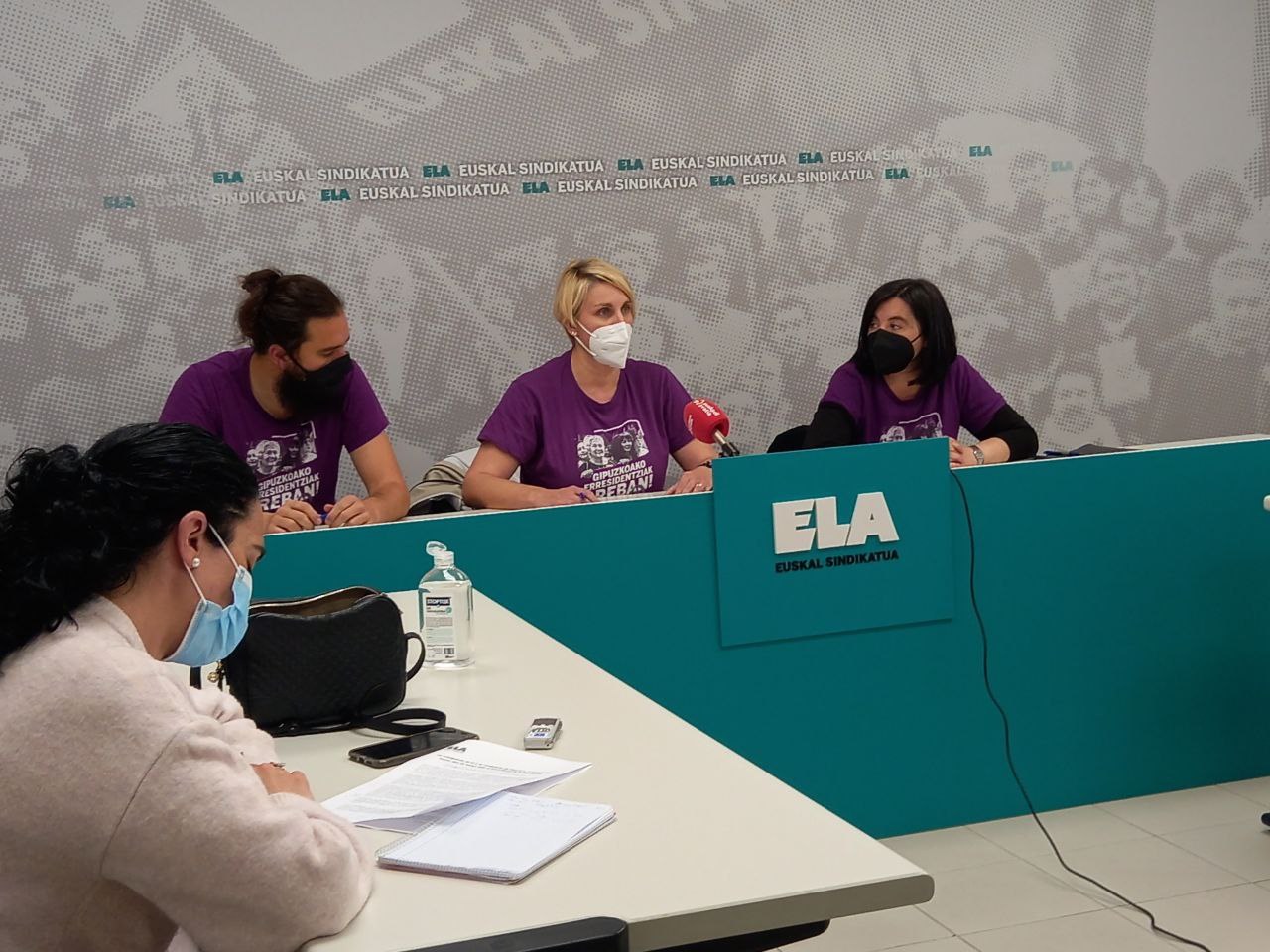 Dos nuevos días de huelga en las residencias de Gipuzkoa para denunciar el inmovilismo de la Diputación