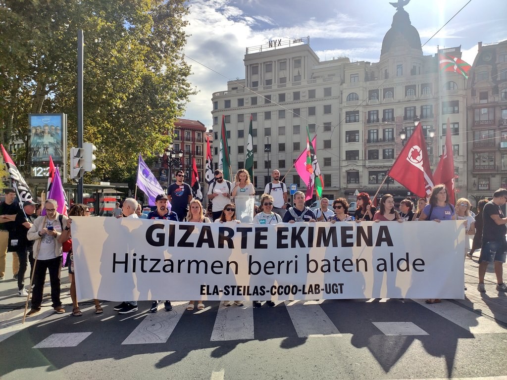 El 70% de la plantilla ha secundado el primer día de huelga