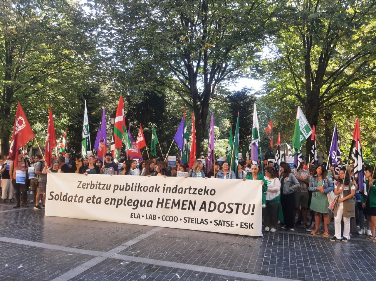 El acuerdo PSOE-PNV evidencia que si hay voluntad política, se pueden decidir aquí las condiciones laborales