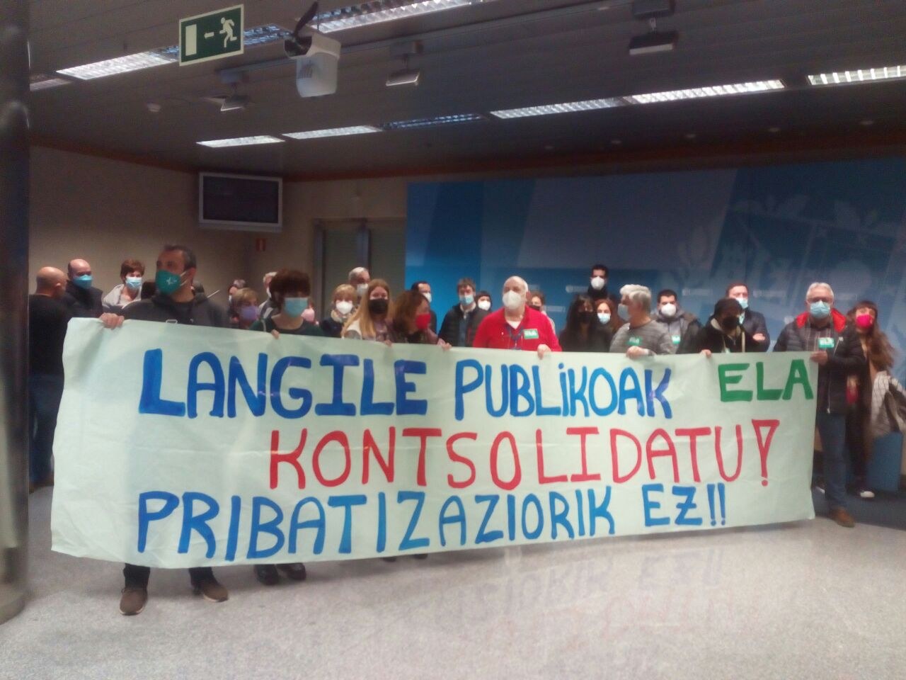 El Gobierno Vasco no quiere negociar un proceso con garantías reales de consolidación