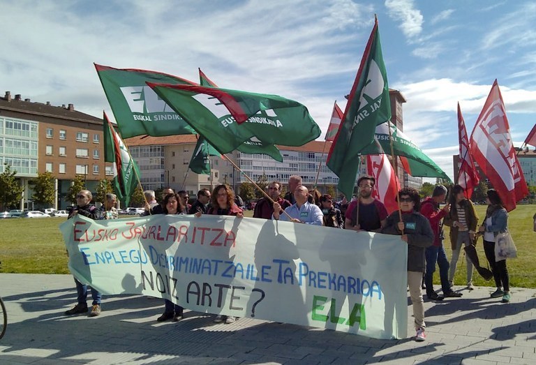 El Gobierno Vasco oculta que hay má de 3.000 empleos en precario en la administración vasca al lanzar la OPE