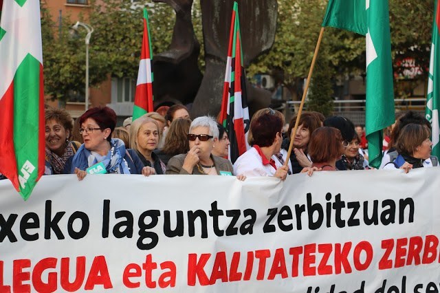 El Juzgado de lo Social de Bilbao da la razón a ELA y da un plazo de 48 horas a Aztertzen Servicios Asistenciales para proveer de EPIs a la plantilla