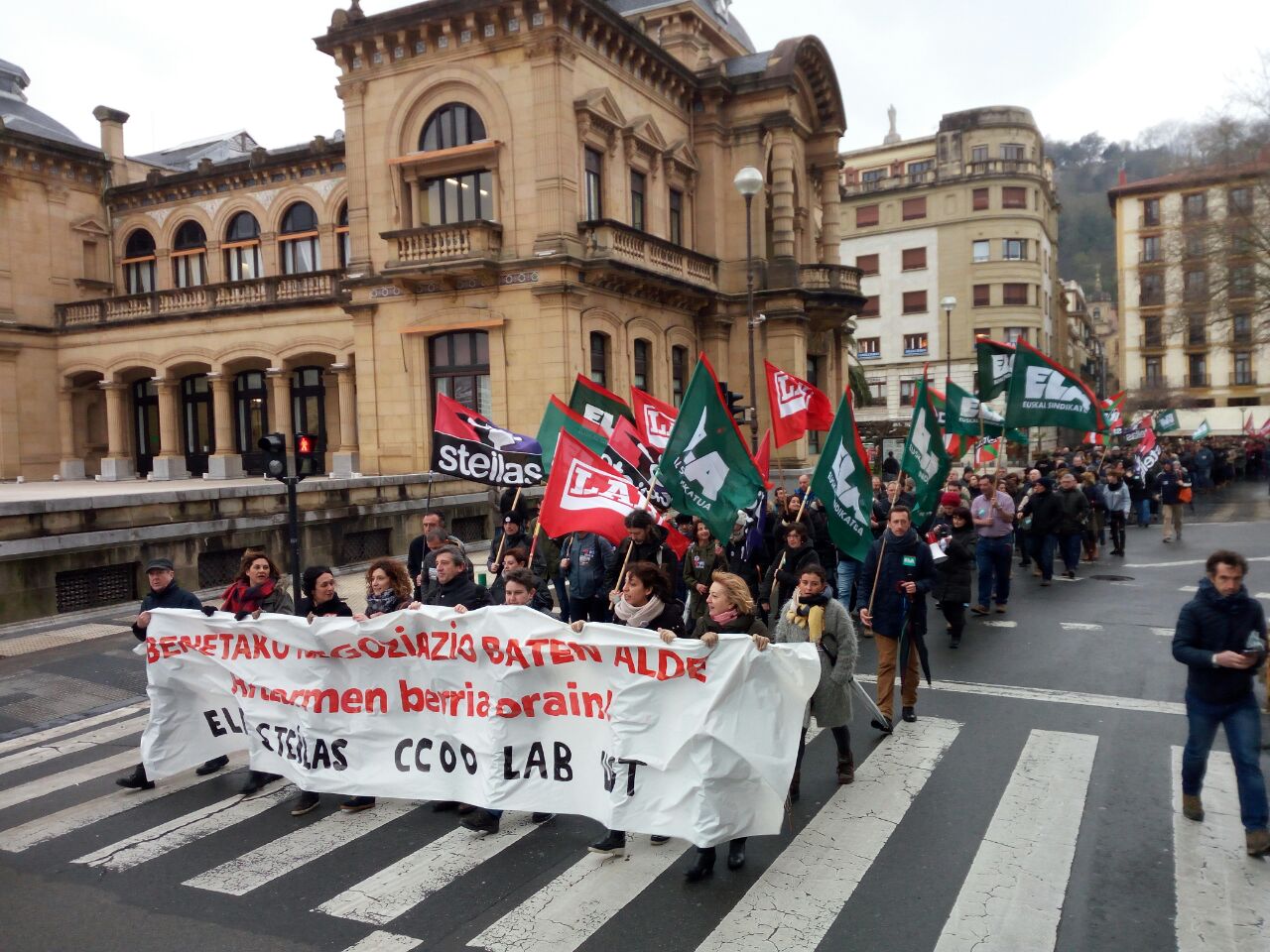 El primer día de huelga en los centros concertados de Iniciativa Social ...