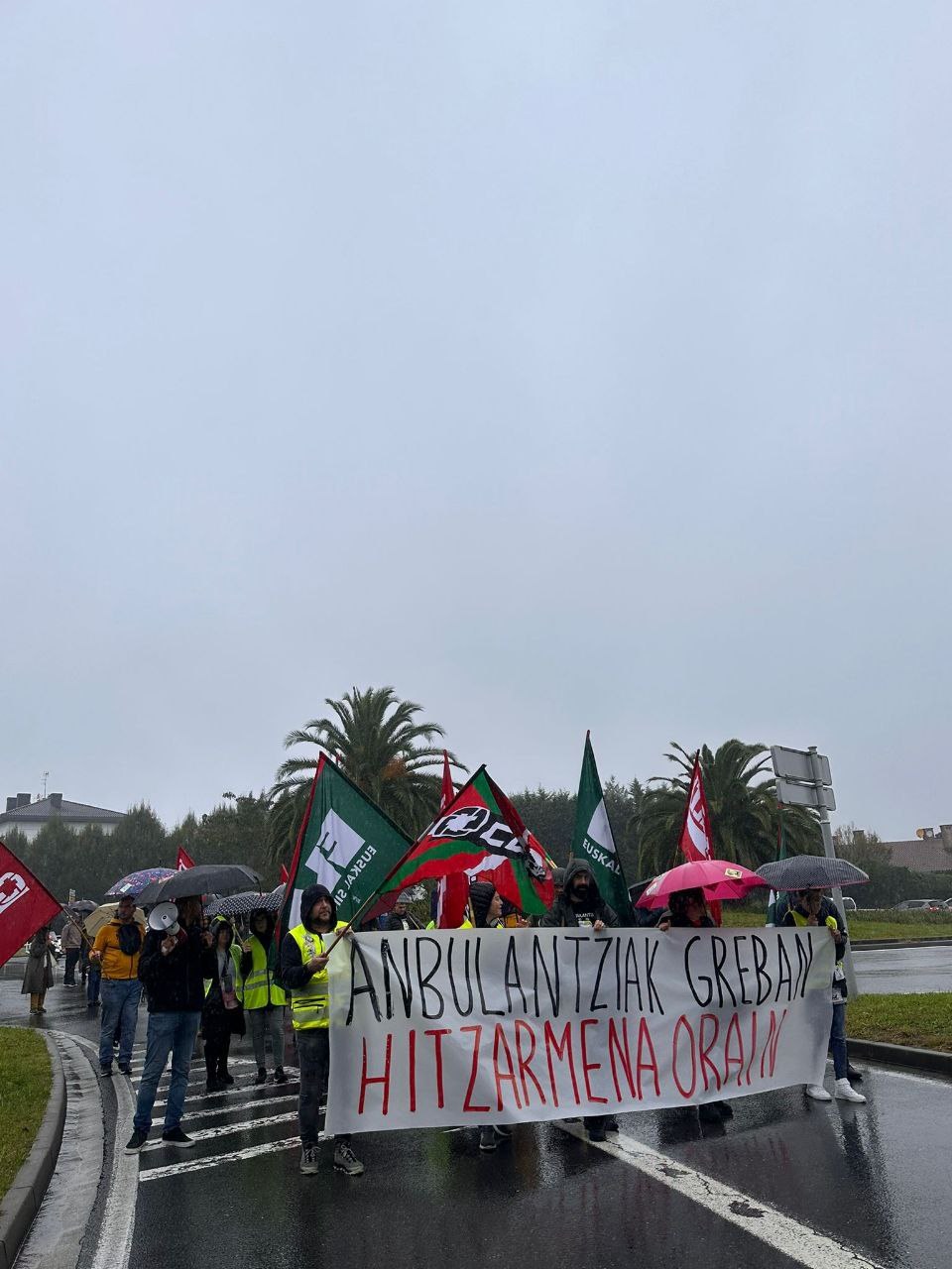 Seguimiento de casi el 100% en el primer día de huelga — ELA Sindikatua