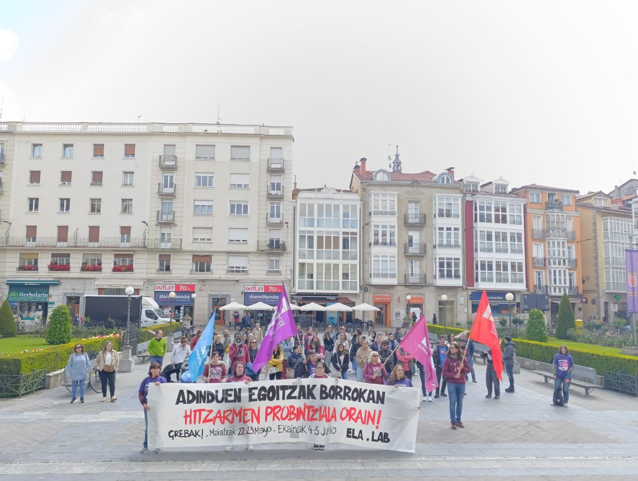 El segundo día de huelga de mayo también ha sido un éxito