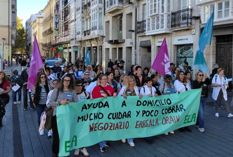 ELA advierte de que intensificará las movilizaciones si no hay avances en el convenio