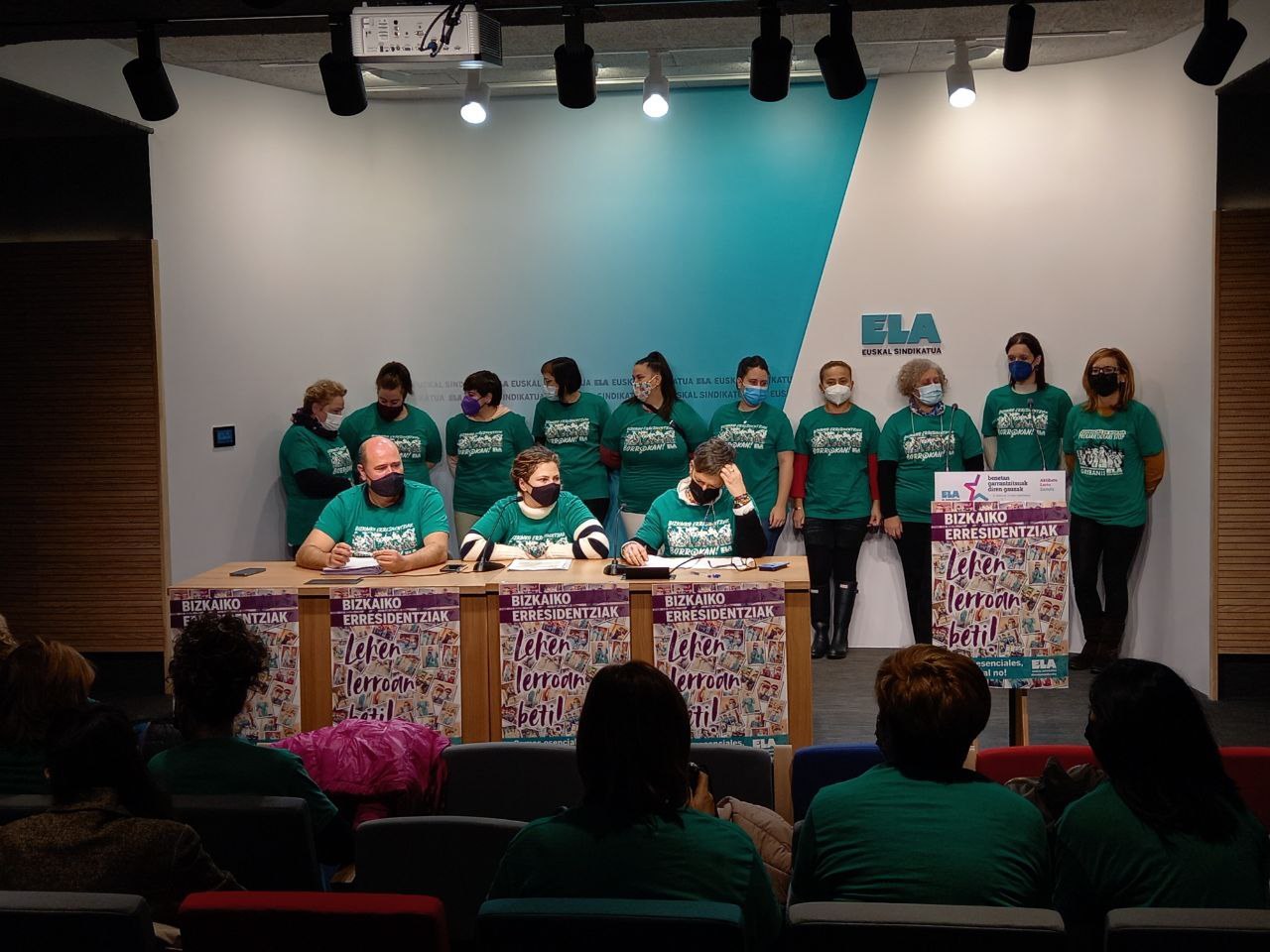 ELA convoca huelga el 14 de diciembre en las residencias de Bizkaia ELA convoca huelga el 14 de diciembre en las residencias de Bizkaia