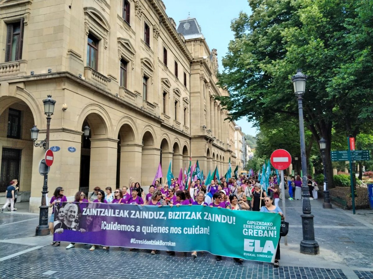 ELA convoca tres nuevas jornadas de huelga en septiembre — ELA Sindikatua