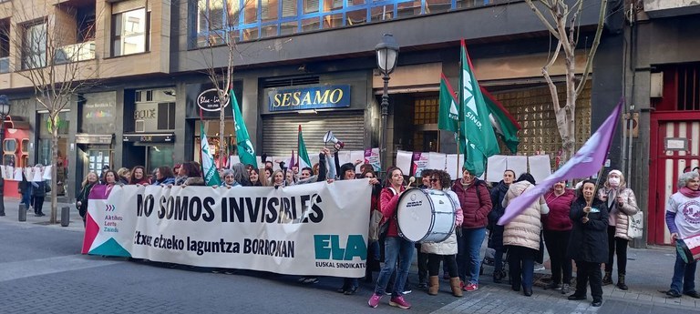 ELA convocará más días de huelga si los ayuntamientos no atienden a las reivindicaciones