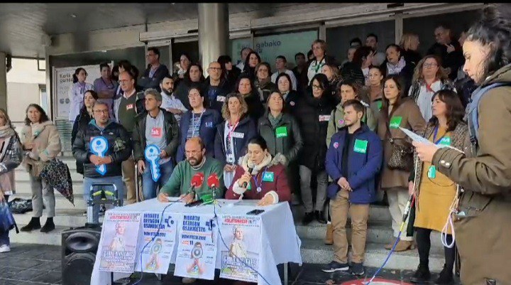 ELA denuncia el desmantelamiento y la privatización de la sanidad pública