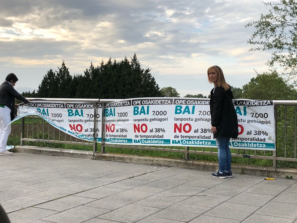 ELA gana una sentencia que obliga a Osakidetza a abonar el complemento de desarrollo profesional suspendido en 2012