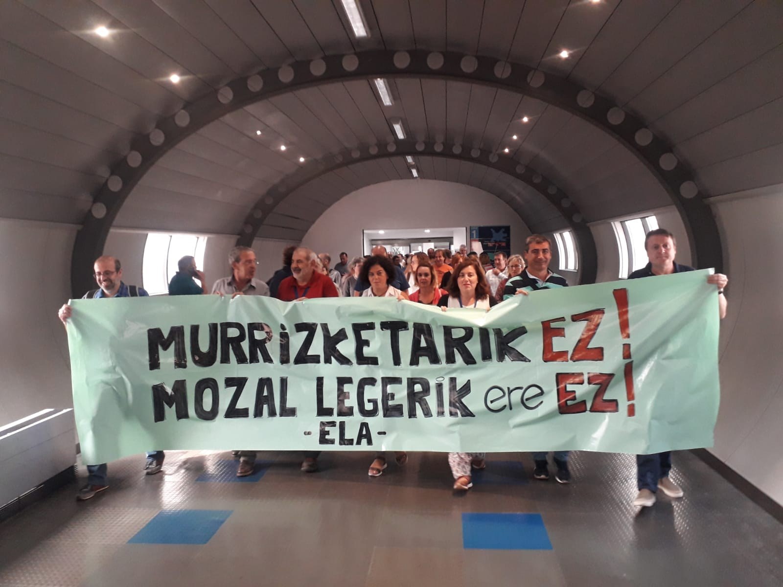 ELA ha rechazado la propuesta realizada por el Gobierno Vasco en la Mesa General porque esta da cobertura a las políticas de austeridad