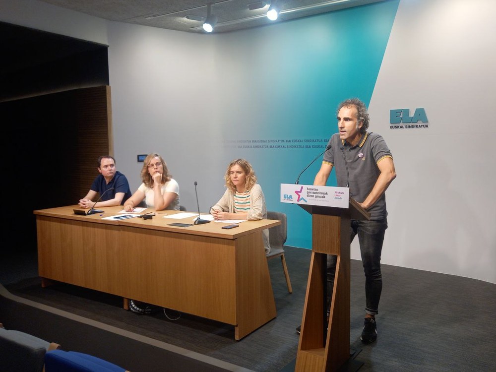 ELA inicia la vía jurídica para aumentar las plazas de las OPEs aprobadas por el Gobierno Vasco