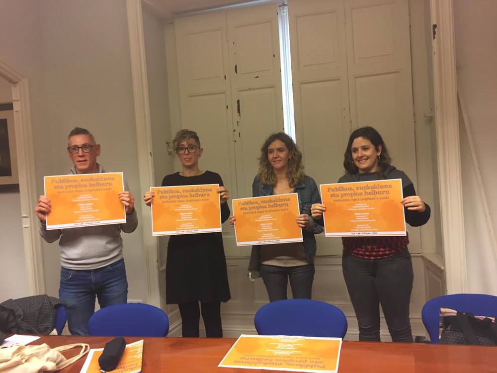 Movilizaciones para denunciar que el borrador de la ley de Educación de la CAPV no recoge las reivindicaciones de la plantilla